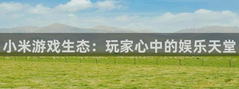 辉达娱乐手机网页版登录：小米游戏生态：玩家心中的娱乐天堂